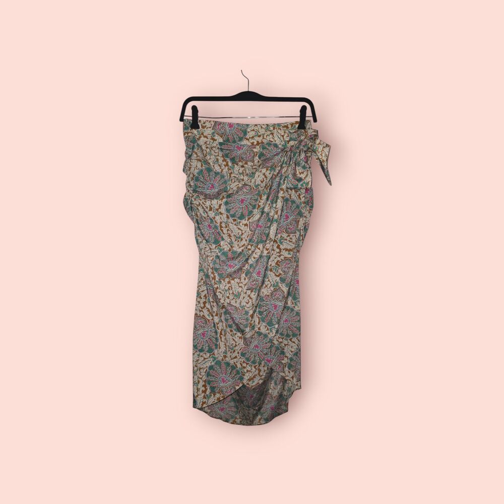 Veronica Beard Allaire Floral Skirt Medallion Midi Skirt Elegant Dressy Skirt 4